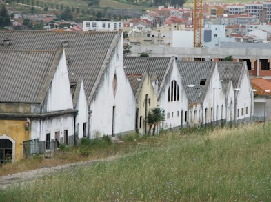 Antigos hangares do Aer�dromo